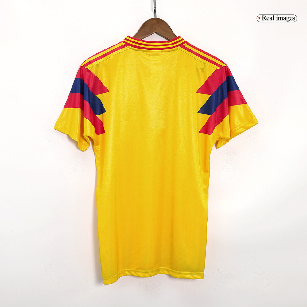 Vintage Soccer Jersey Colombia Home 1990