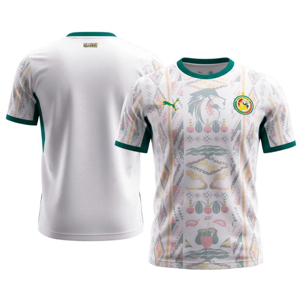 Senegal Home Soccer Jersey World Cup 2026