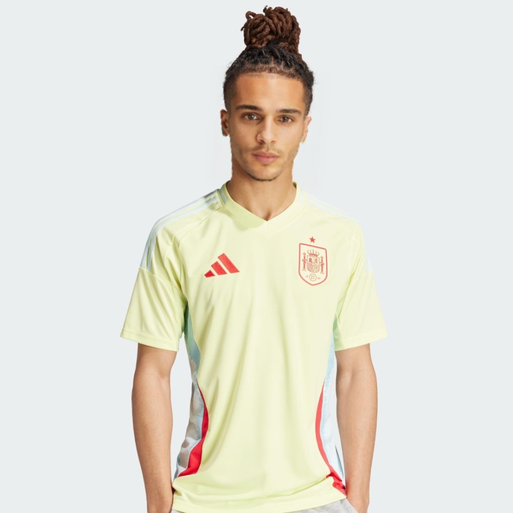 Spain Away Soccer Jersey EURO