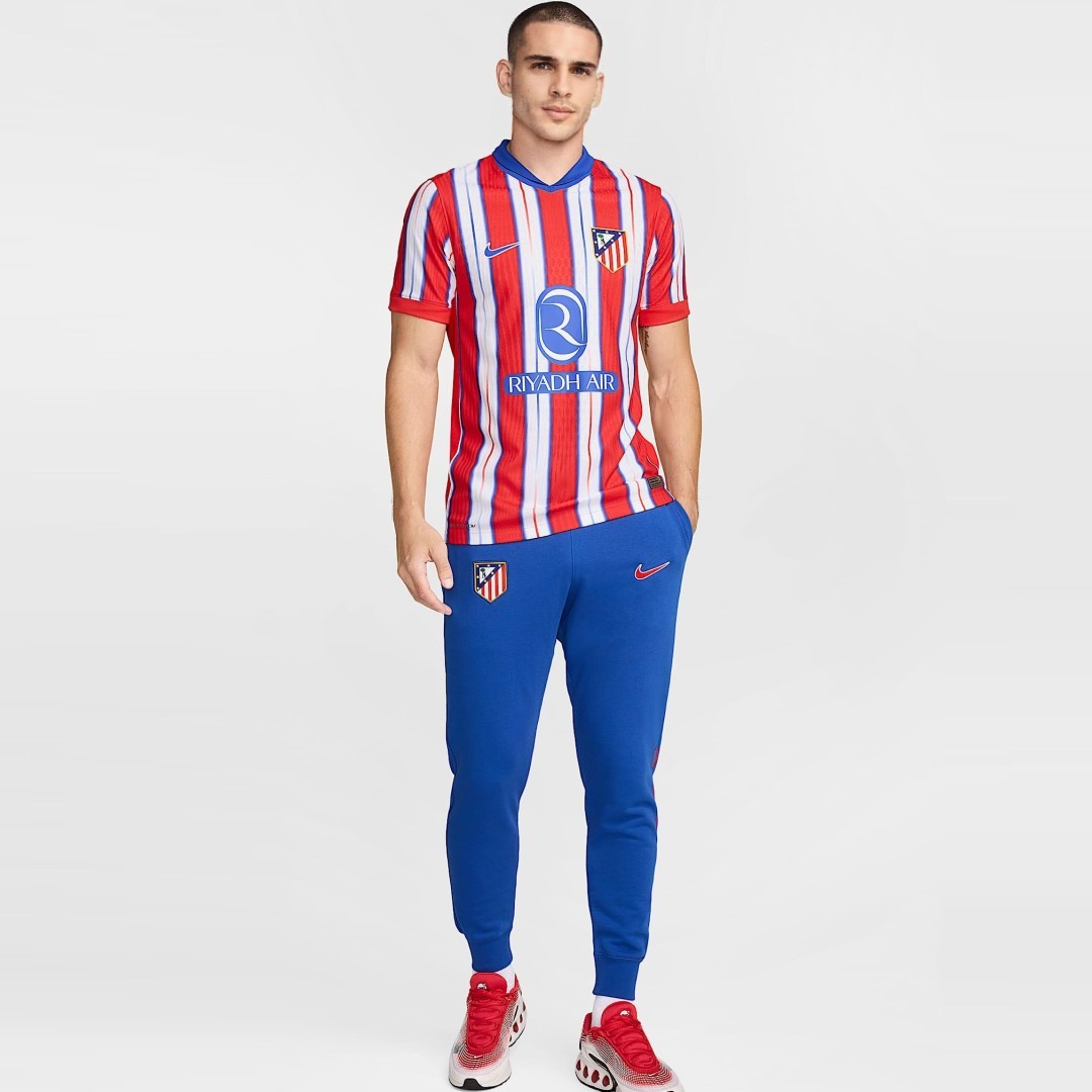 Atletico Madrid Home Authentic Soccer Jersey