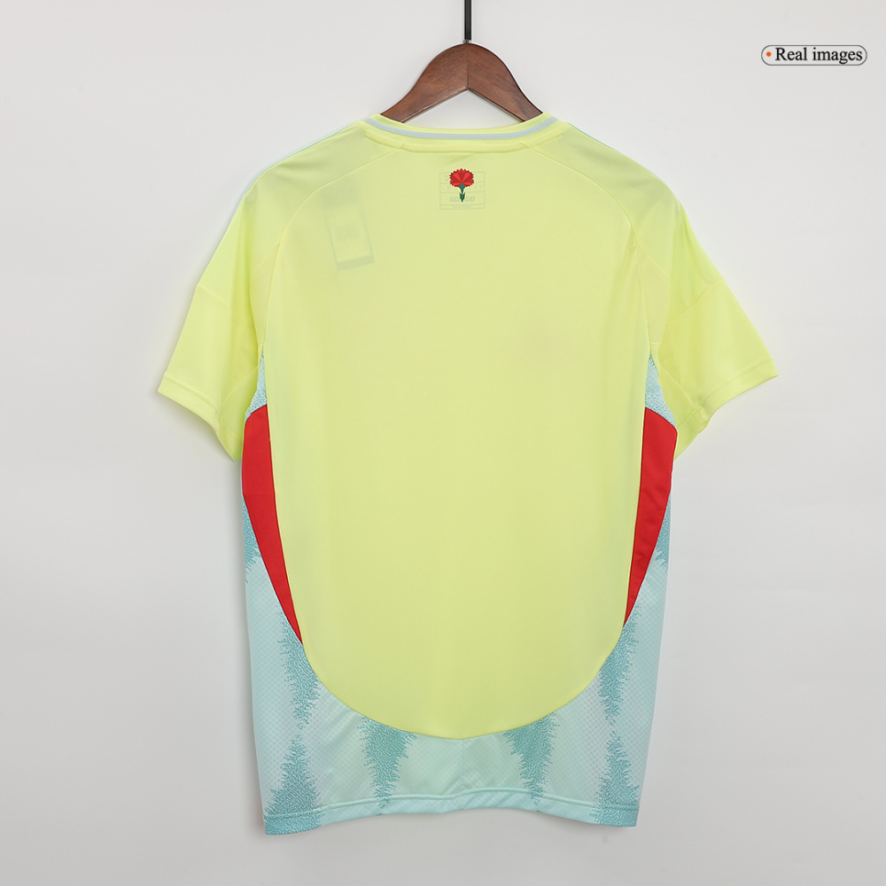 Spain Away Soccer Jersey EURO