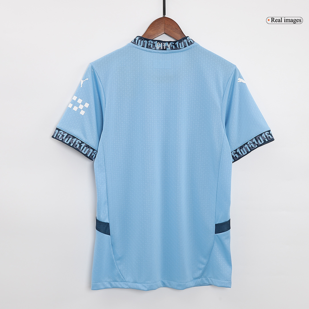 Manchester City Home Authentic Soccer Jersey