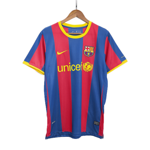 Vintage Soccer Jersey DAVID VILLA #7 Barcelona Home 2010/11