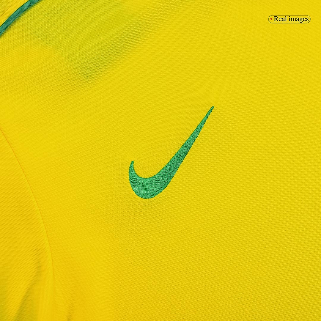 Vintage Soccer Jersey CAFU #2 Brazil Home 1998