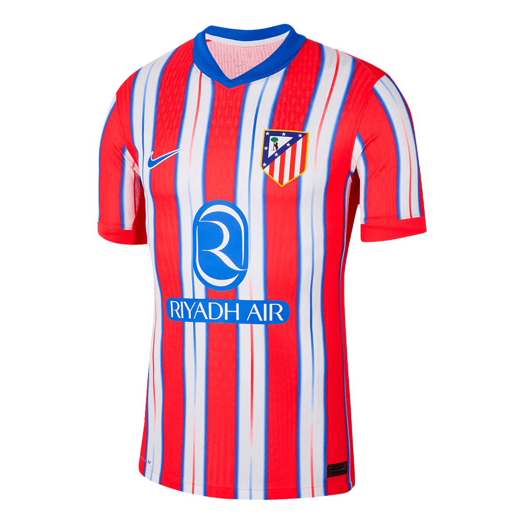 J.ALVAREZ #19 Atletico Madrid Home Authentic Soccer Jersey