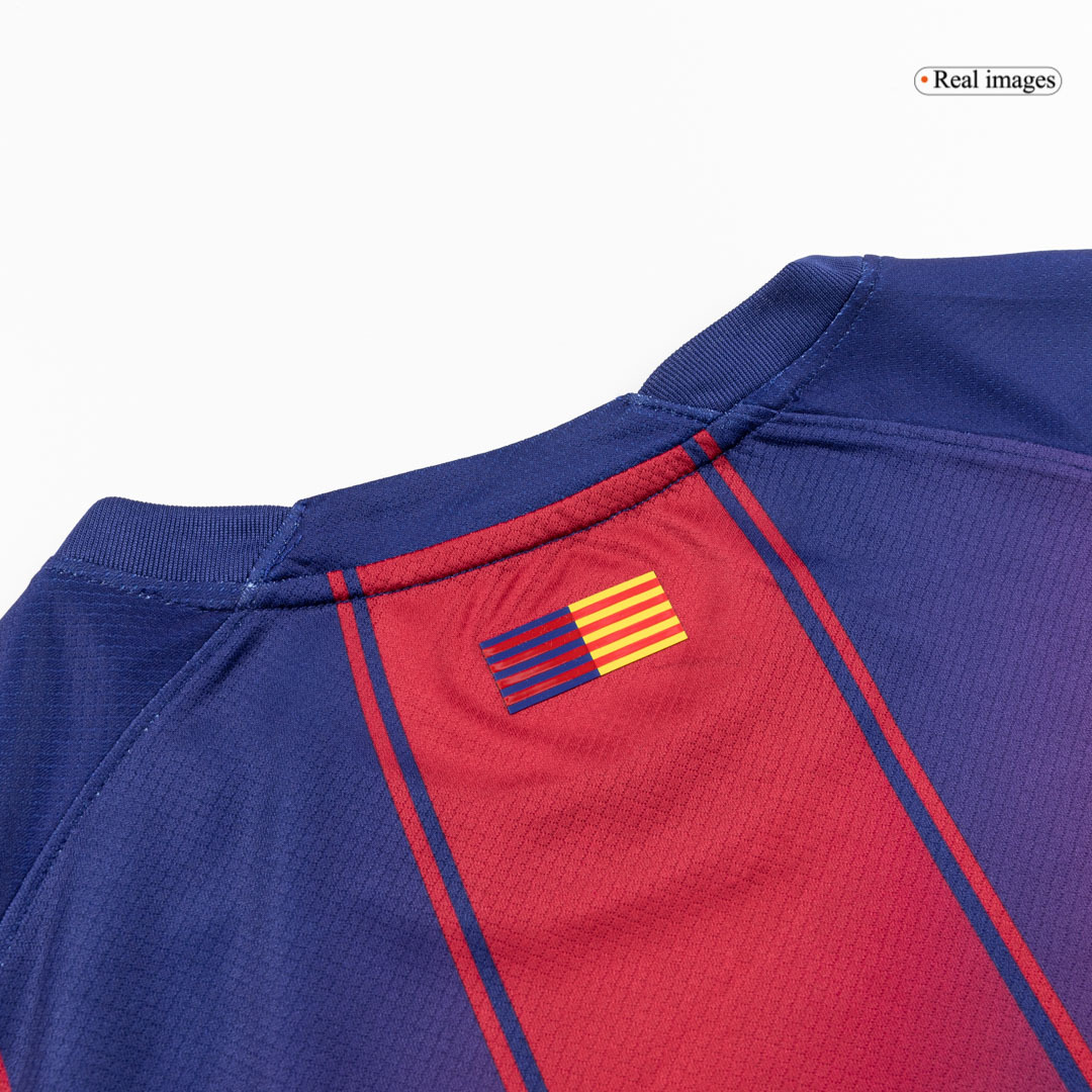 LEWANDOWSKI #9 Barcelona Home Soccer Jersey 2025/26