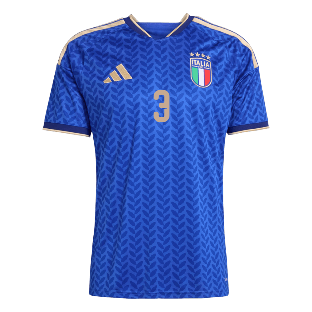 DIMARCO #3 Italy Home Soccer Jersey World Cup 2026
