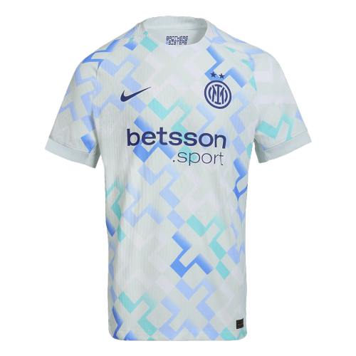 DUMFRIES #2 Inter Milan Away Authentic Soccer Jersey 2025/26