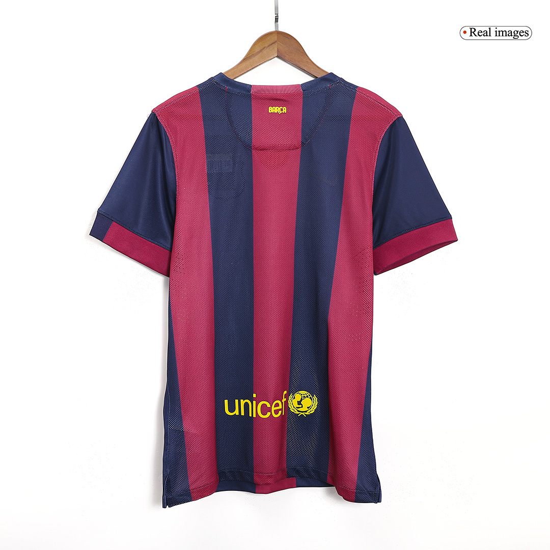 Vintage Soccer Jersey Barcelona Home 2014/15