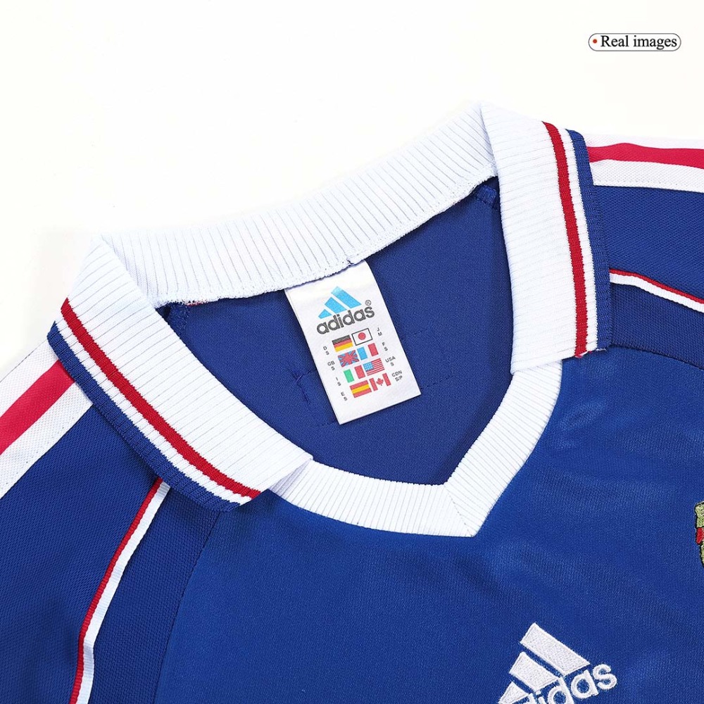 Vintage Soccer Jersey France Home 1998