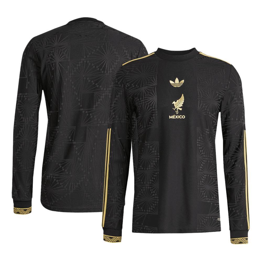 Authentic Mexico Third Away Long Sleeve Soccer Jersey 2025 - Gold Cup