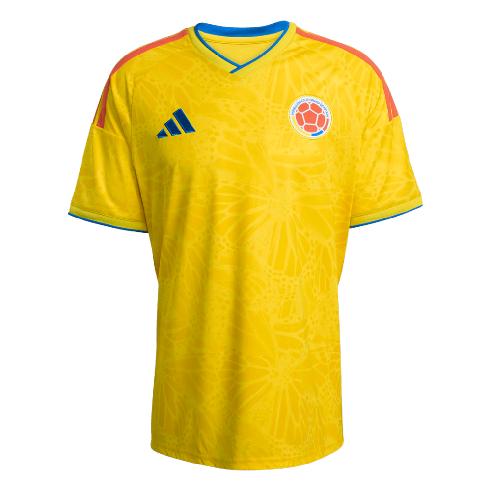 JAMES #10 Colombia Home Soccer Jersey World Cup 2026
