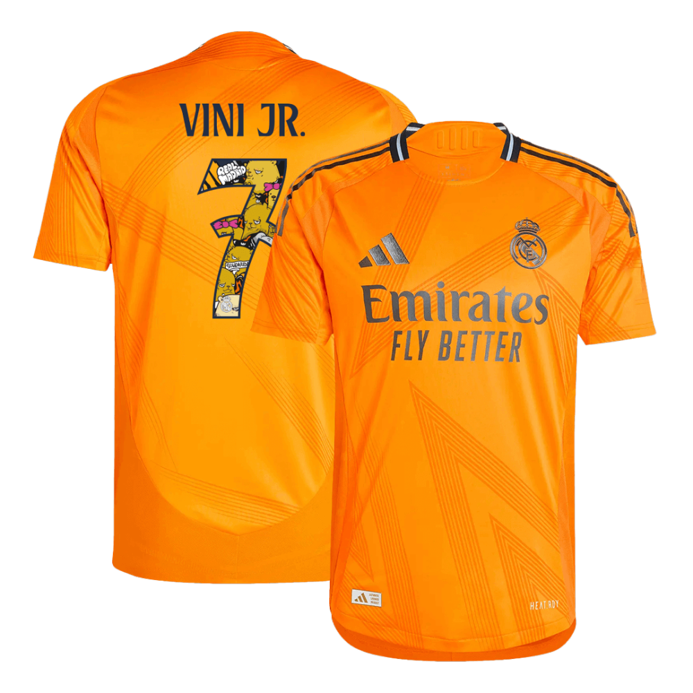 VINI JR. #7 Real Madrid Away Authentic Soccer Jersey
