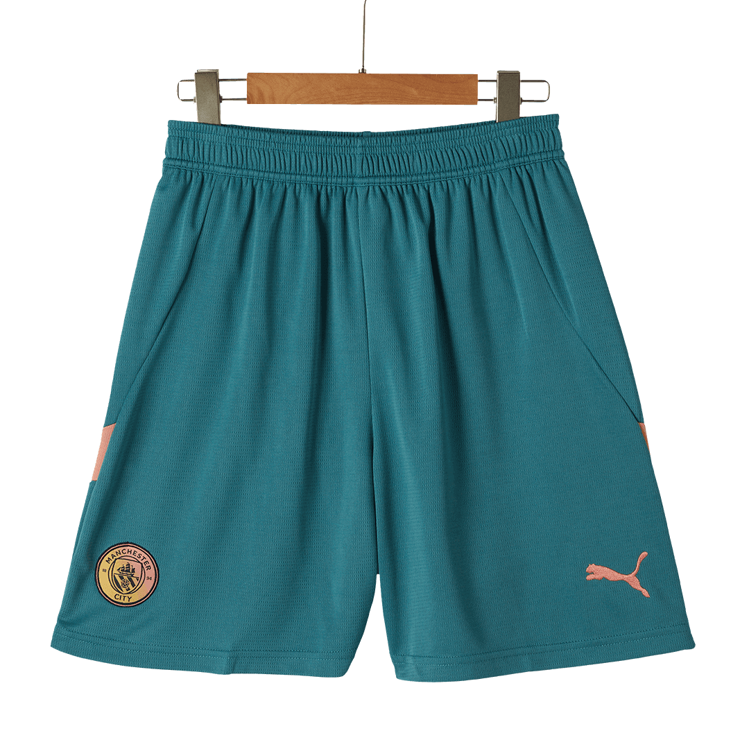 Manchester City Fourth Away Soccer Shorts - UCL