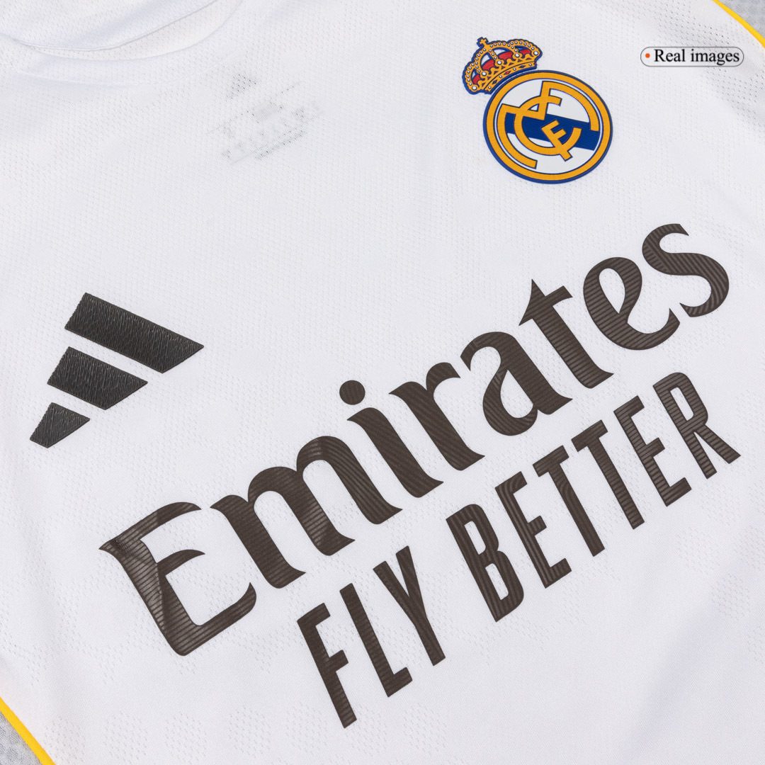 MBAPPÉ #9 Real Madrid Home Authentic Soccer Jersey 2025/26