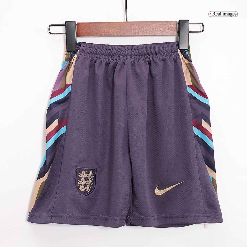England Away Kids Soccer Jerseys Kit EURO