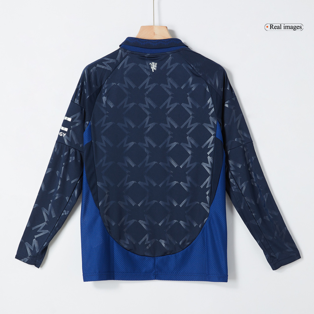 Manchester United Away Long Sleeve Soccer Jersey