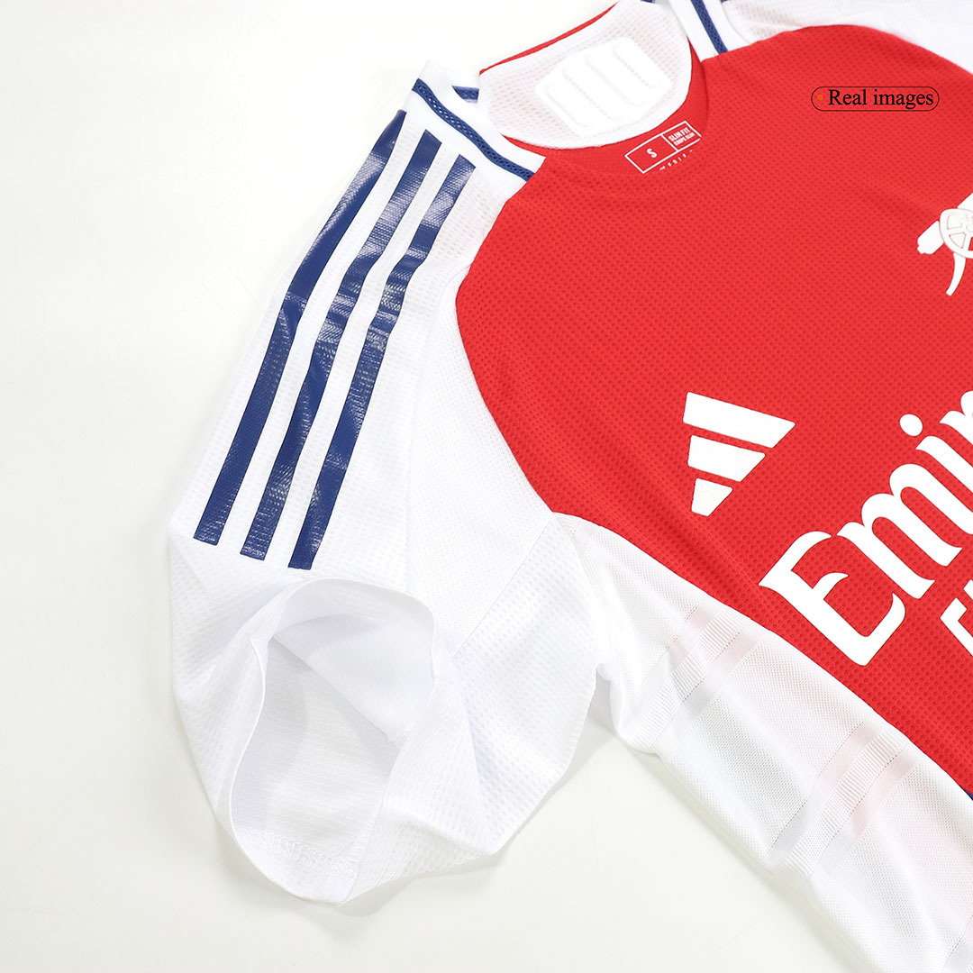 SAKA #7 Arsenal Home Authentic Soccer Jersey