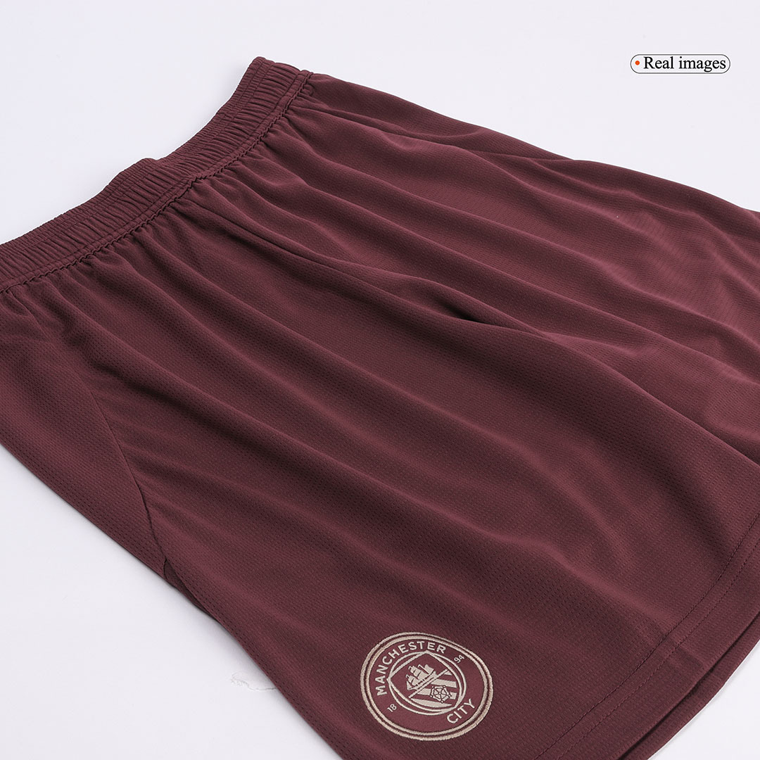 Manchester City Third Away Soccer Shorts