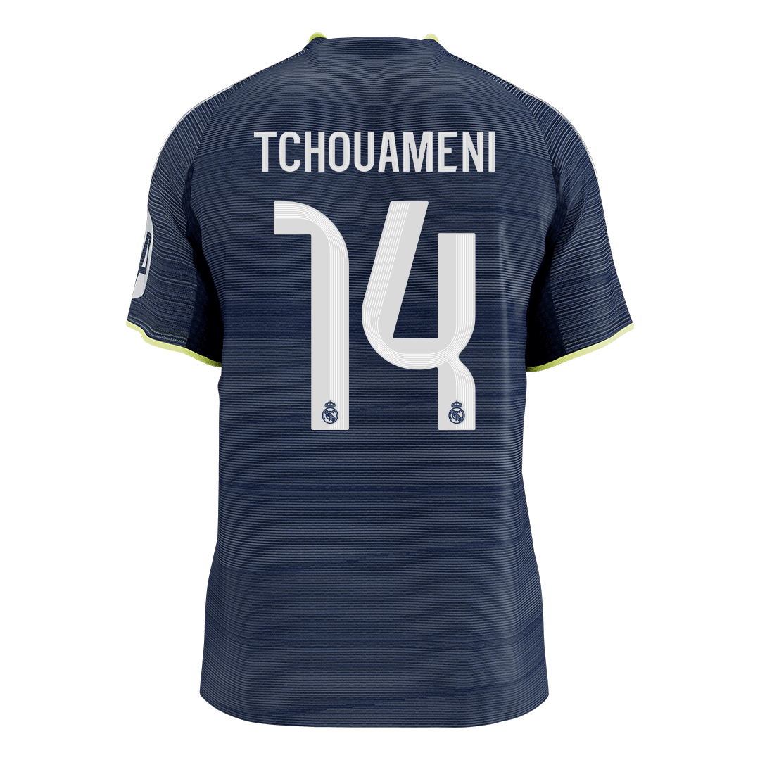 TCHOUAMENI #14 Real Madrid Away Authentic Soccer Jersey 2025/26