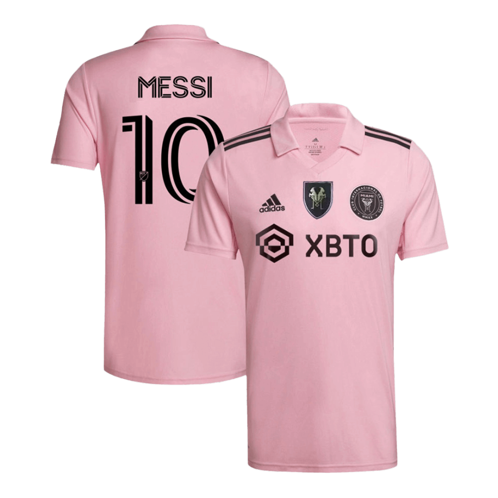 MESSI #10 Inter Miami CF Messi GOAT Home Soccer Jersey 2023