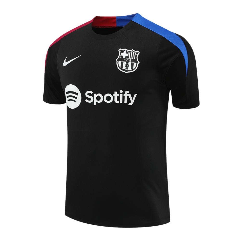 Barcelona Pre-Match Soccer Jersey Black