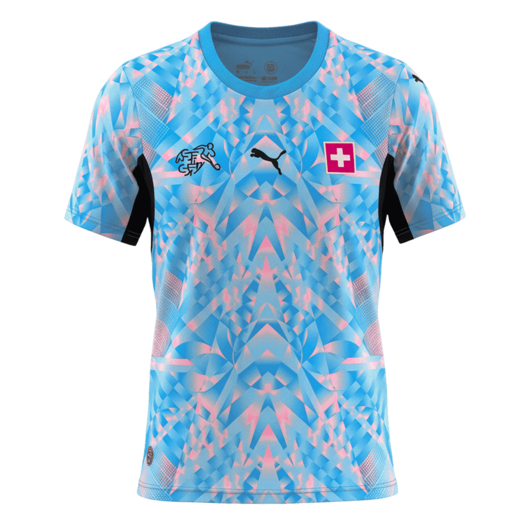 Switzerland Goalkeeper Soccer Jersey World Cup 2026 Blue