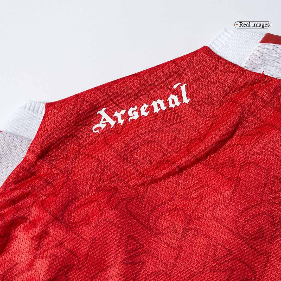 RICE #41 Arsenal Home Authentic Soccer Jersey 2025/26