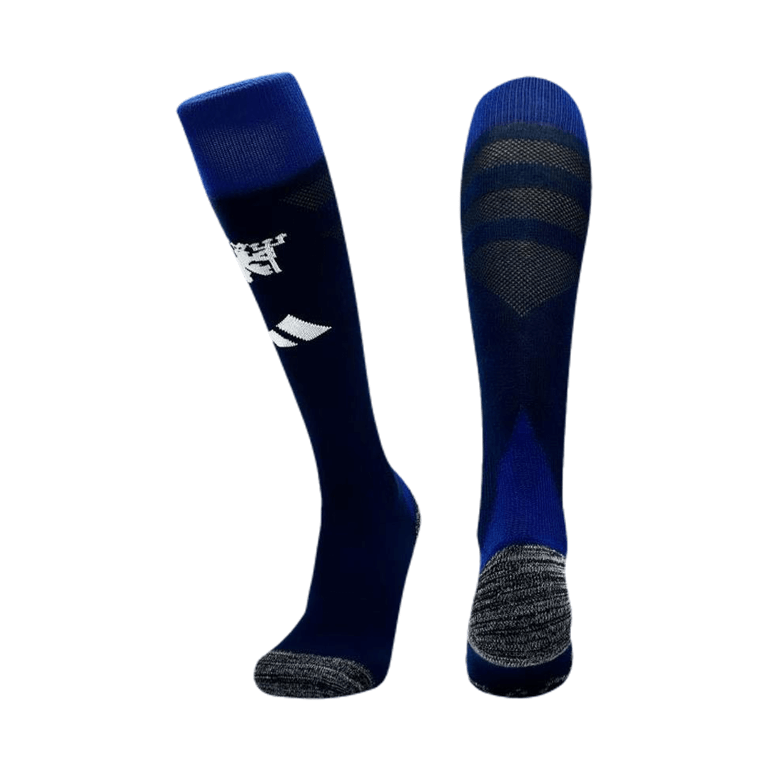 Manchester United Away Soccer Socks Kids