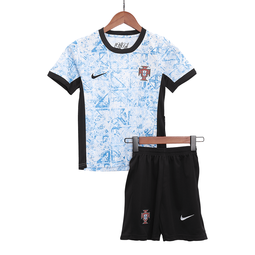 Portugal Away Kids Soccer Jerseys Kit EURO