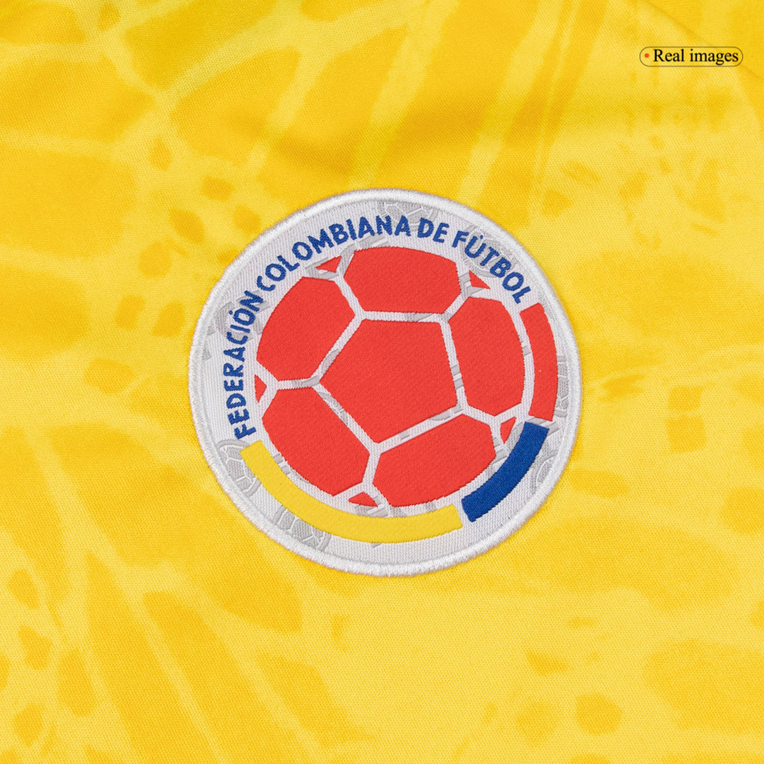 JAMES #10 Colombia Home Soccer Jersey World Cup 2026