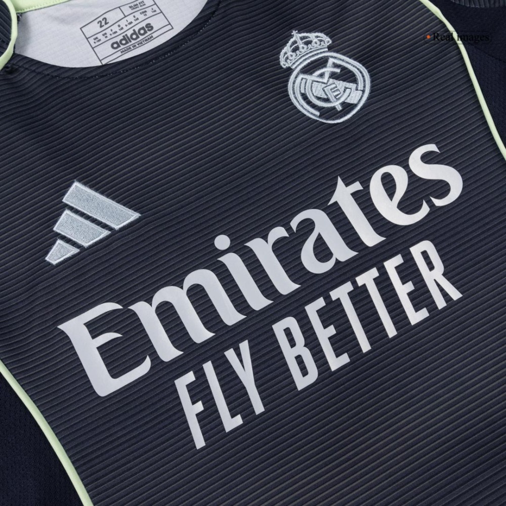 Real Madrid Away Kids Soccer Jerseys Full Kit 2025/26