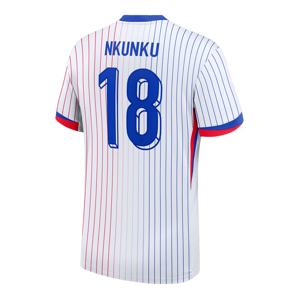 NKUNKU #18 France Away Soccer Jersey