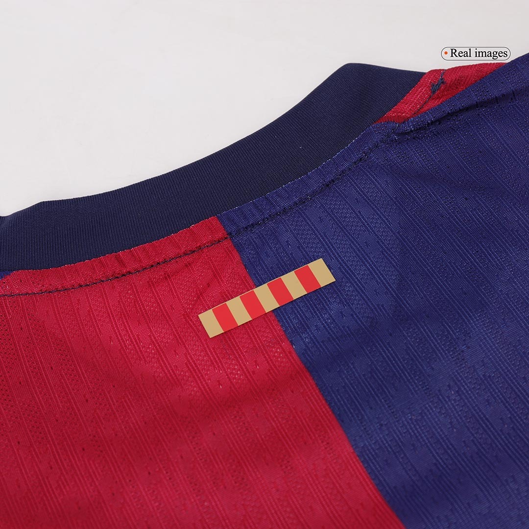 LEWANDOWSKI #9 Barcelona Home Authentic Soccer Jersey