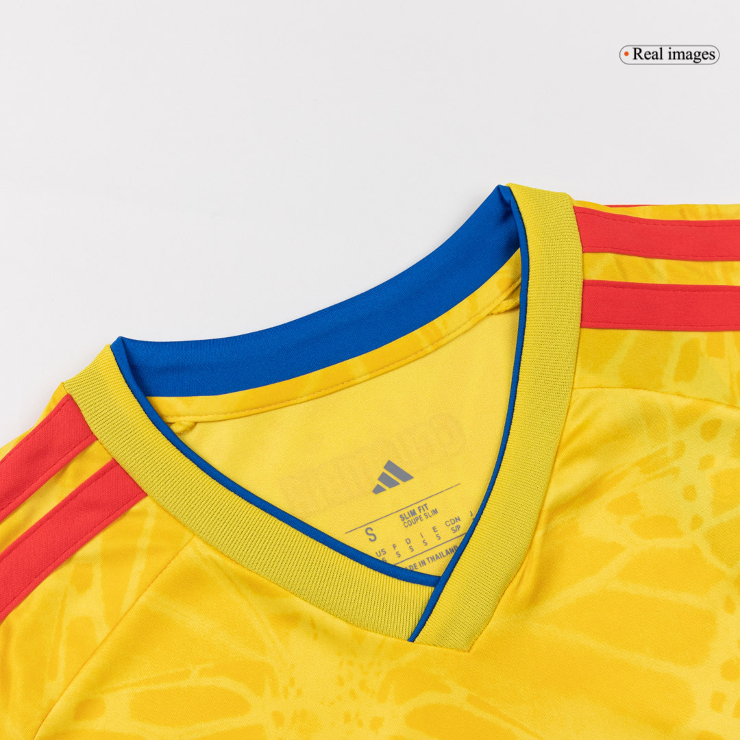 JAMES #10 Colombia Home Soccer Jersey World Cup 2026