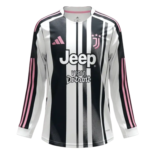 Juventus Home Long Sleeve Jersey 2025/26
