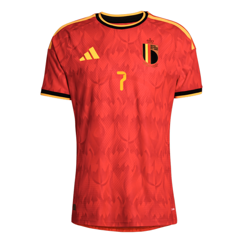 DE BRUYNE #7 Belgium Home Player Version Jersey World Cup 2026