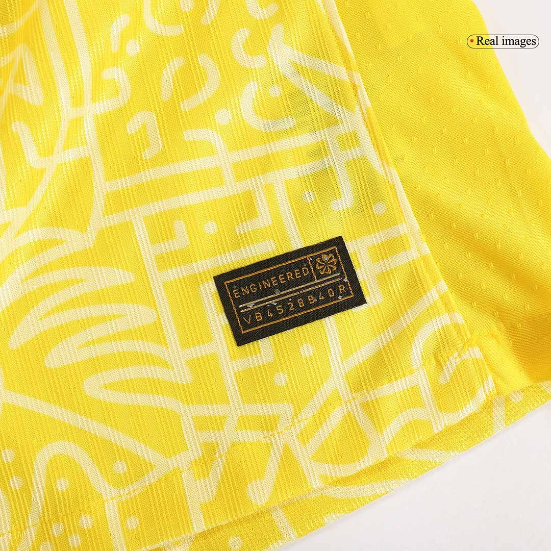 Brazil Home Authentic Soccer Jersey