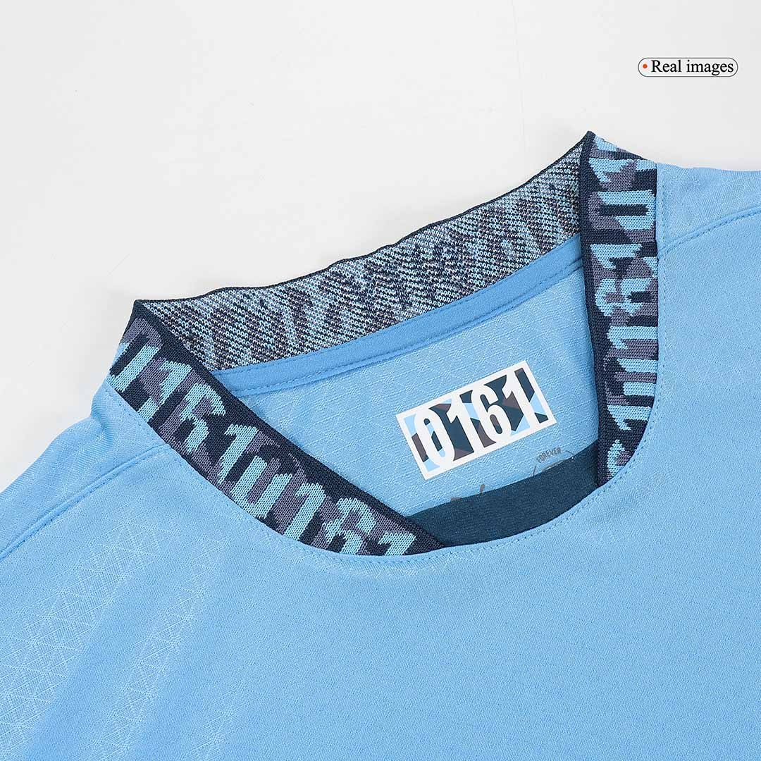 Manchester City Home Authentic Soccer Jersey