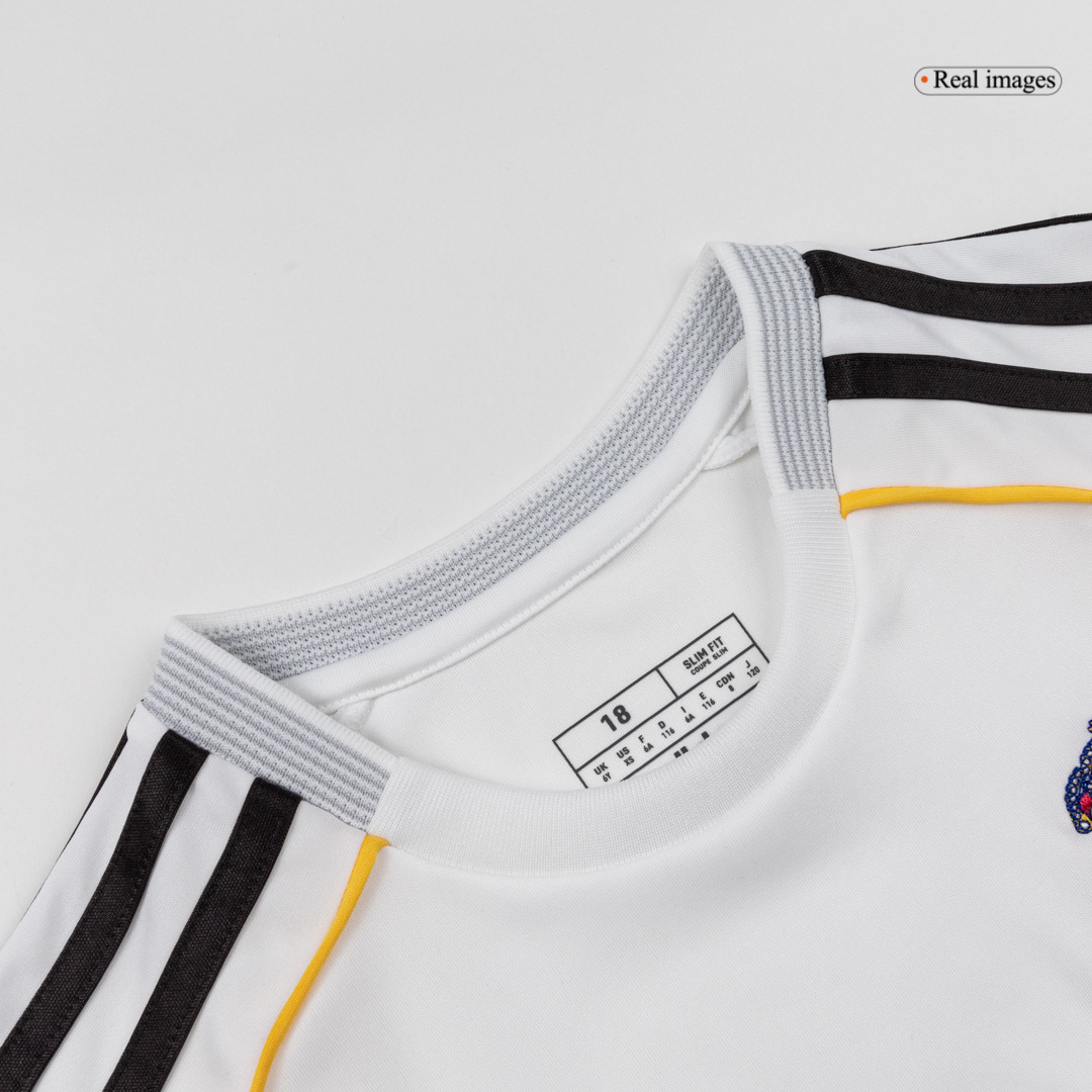 Real Madrid Home Kids Soccer Jerseys Kit 2025/26