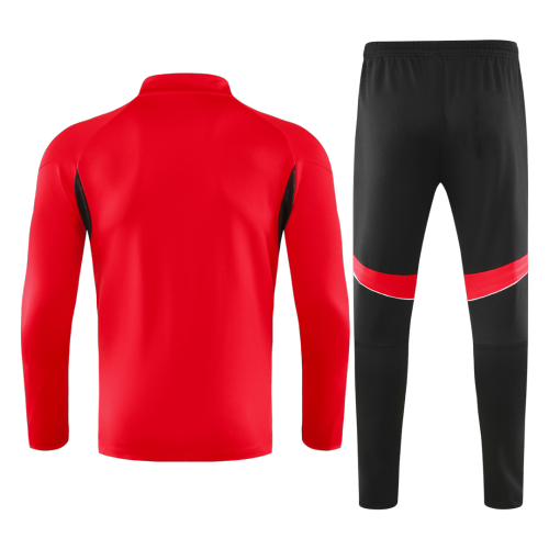 Arsenal 1/4 Zip Tracksuit 2025/26 Red