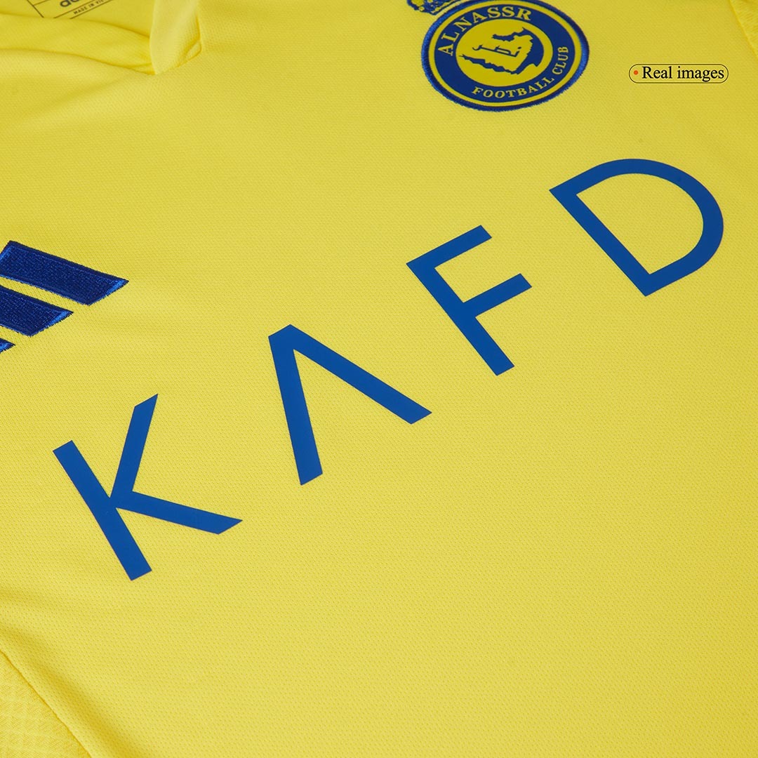 RONALDO #7 Al Nassr Home Soccer Jersey