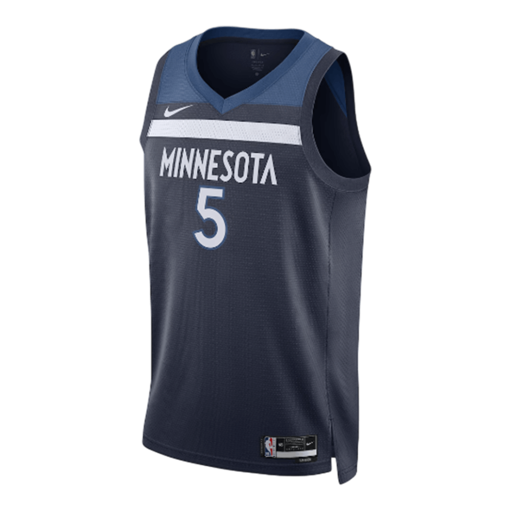 EDWAROS #5 Minnesota Timberwolves NBA Jersey 2026 - Icon Edition