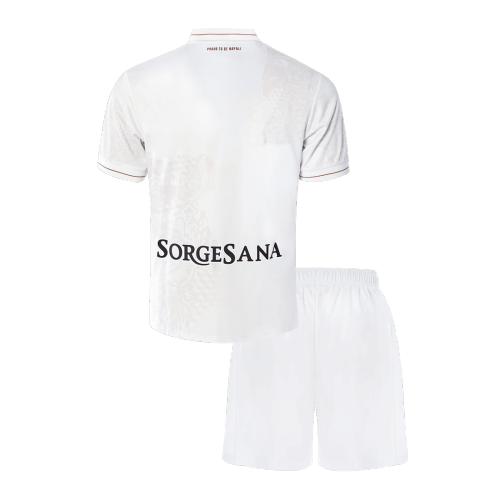 Napoli Away Kids Soccer Jerseys Kit 2025/26