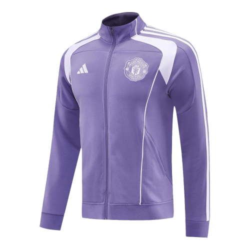 Manchester United Track Jacket 2025/26 - Purple