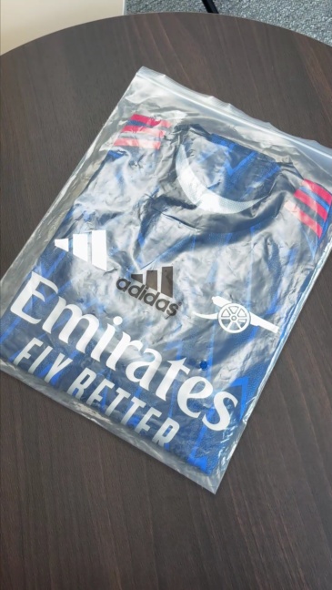 RICE #41 Arsenal Away Authentic Soccer Jersey 2025/26