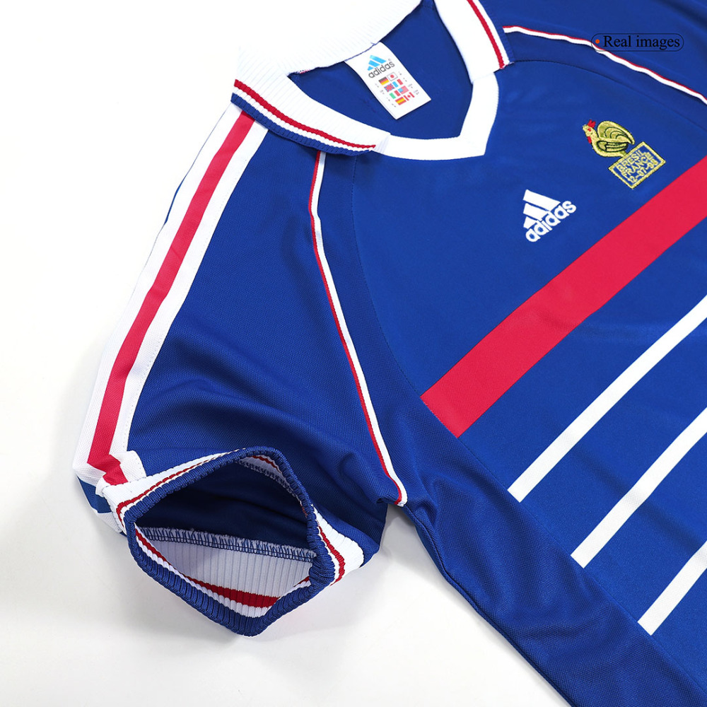 Vintage Soccer Jersey France Home 1998