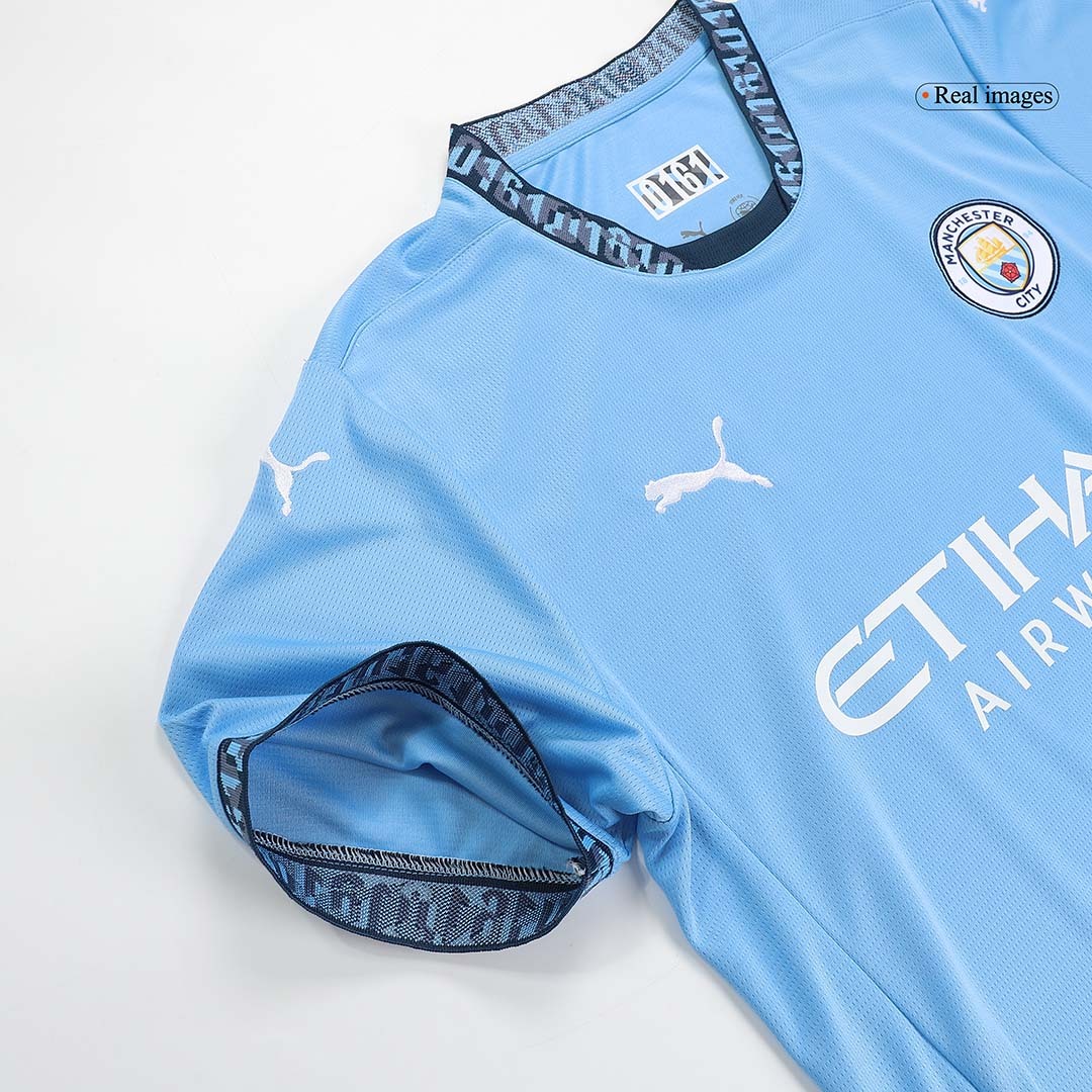 RODRIGO #16 Manchester City Home Soccer Jersey - UCL