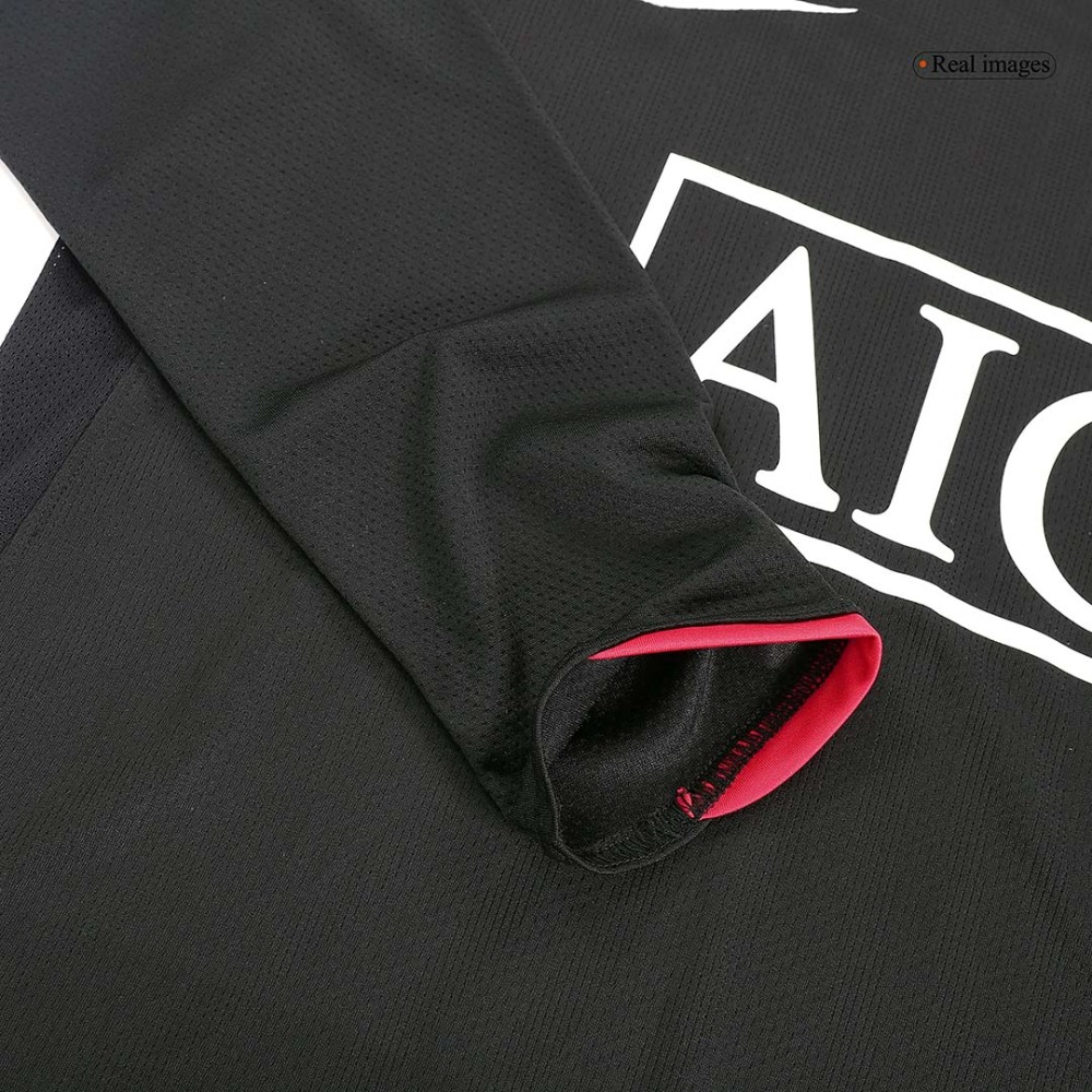 Vintage Soccer Jersey ROONEY #10 Manchester United Away Long Sleeve 2007/08