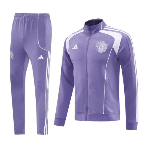 Manchester United Jacket Tracksuit 2025/26 Purple